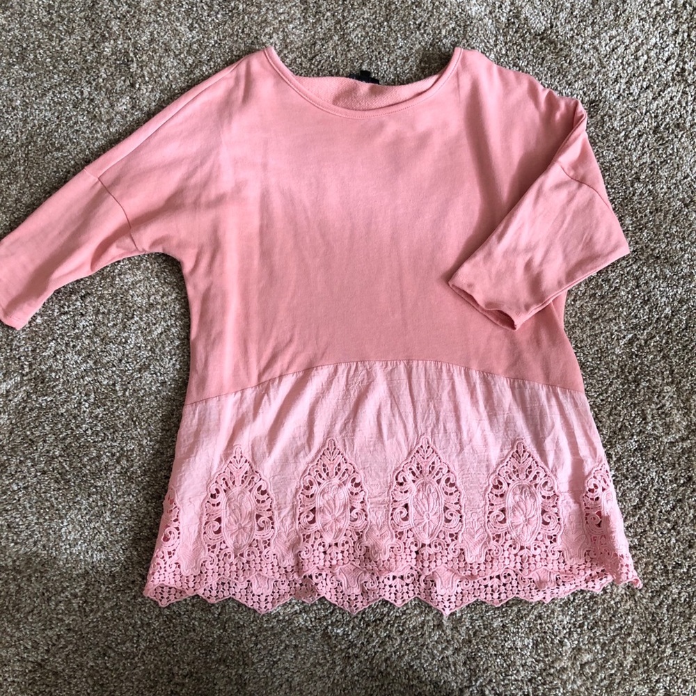 Hannah blush pink sweatshirt!